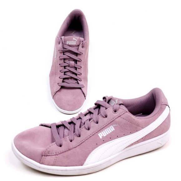 puma suede womens purple